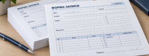 Напечатать бланки