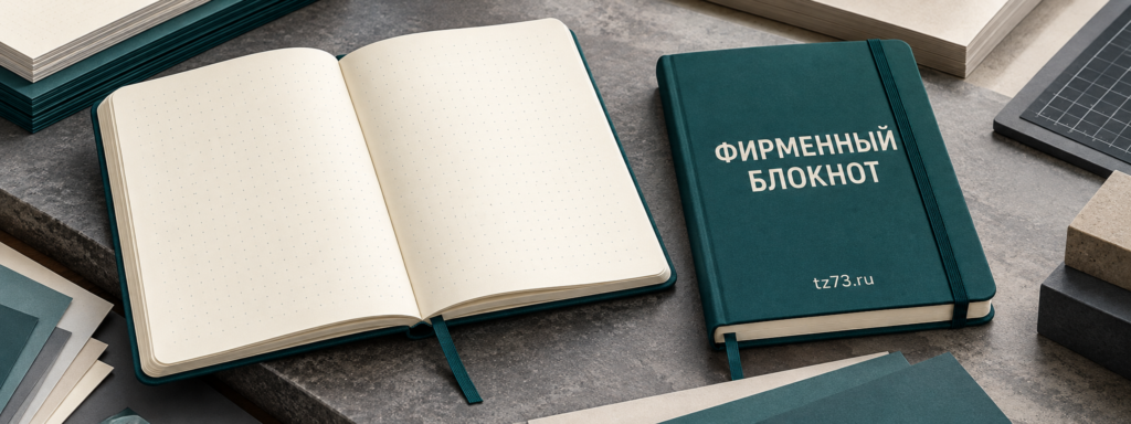 Фирменный блокнот для команды: как подготовить дизайн к печати