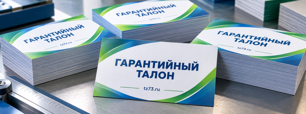Гарантийные талоны для сервиса: что проверить в макете