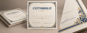 Сертификат участника выставки: как подготовить данные и макет для печати