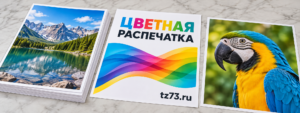 Распечатка на цветном принтере